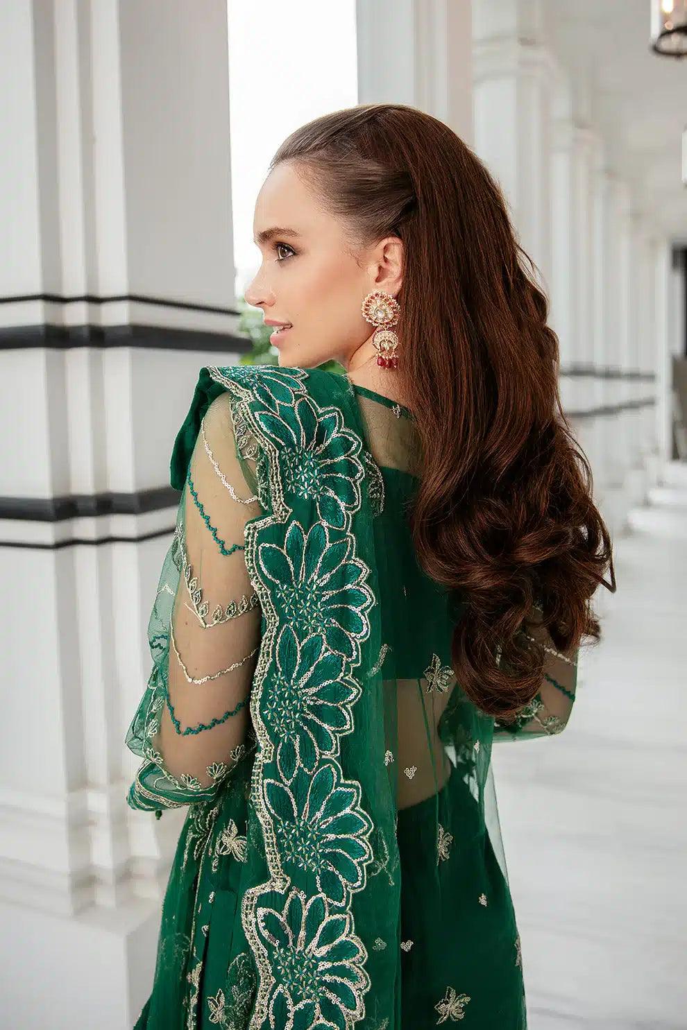 Saad Shaikh | Luminous Formals 23 | Raven - Aqsa Fabrics