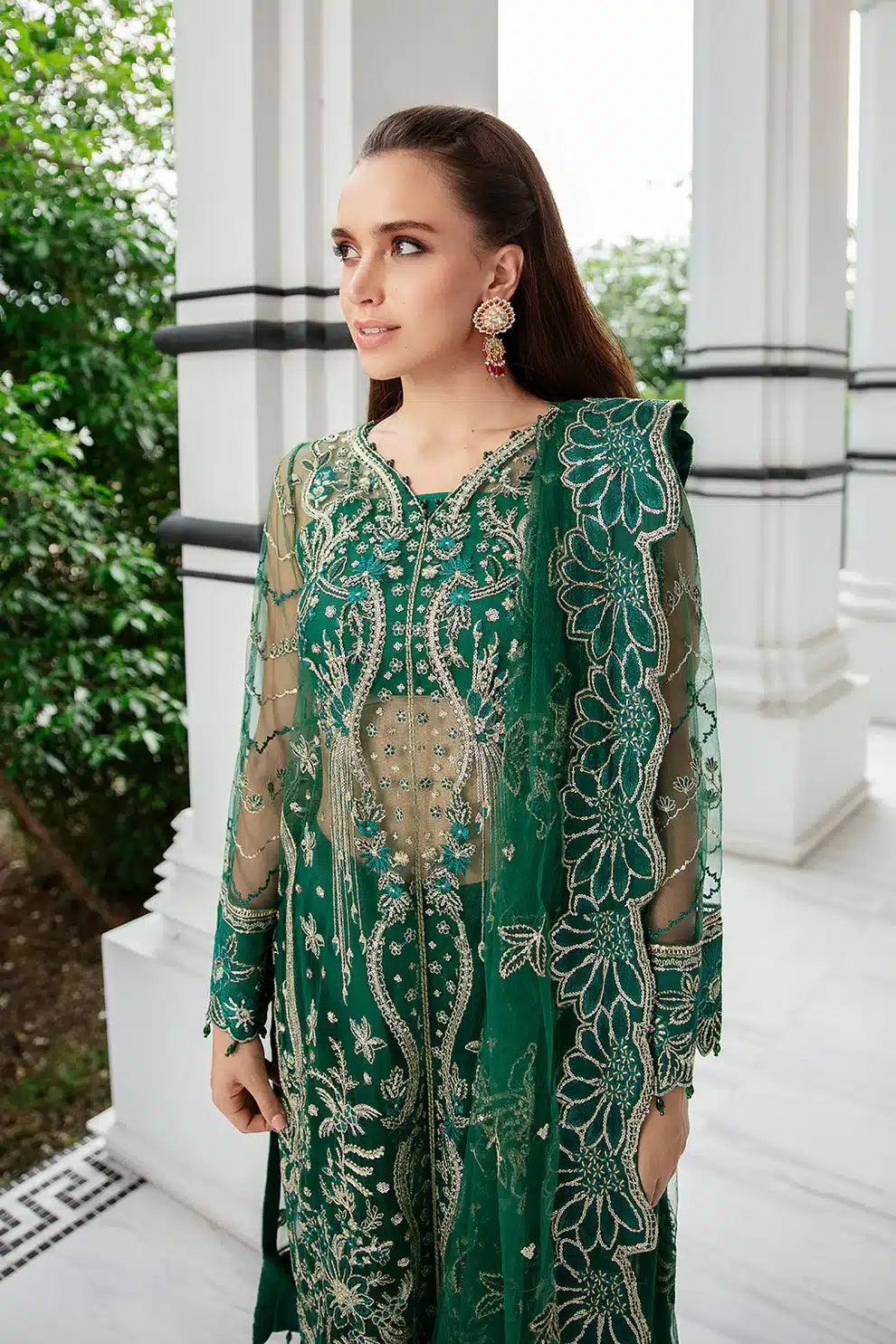 Saad Shaikh | Luminous Formals 23 | Raven - Aqsa Fabrics
