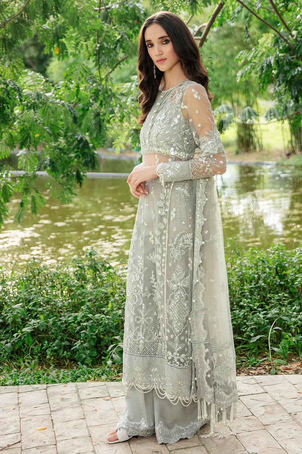 Saad Shaikh | Luminous Formals 23 | Ilana - Aqsa Fabrics