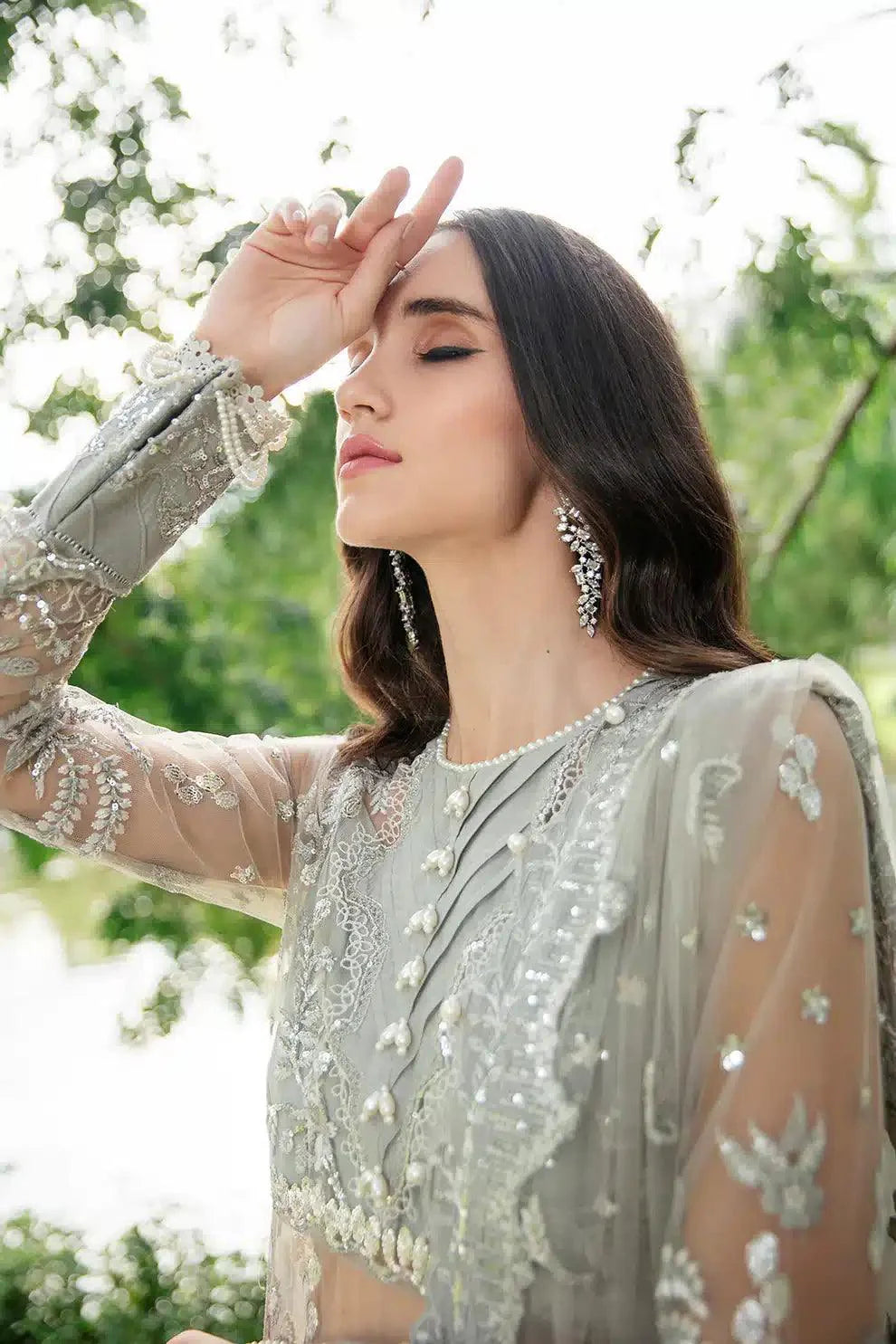 Saad Shaikh | Luminous Formals 23 | Ilana - Aqsa Fabrics