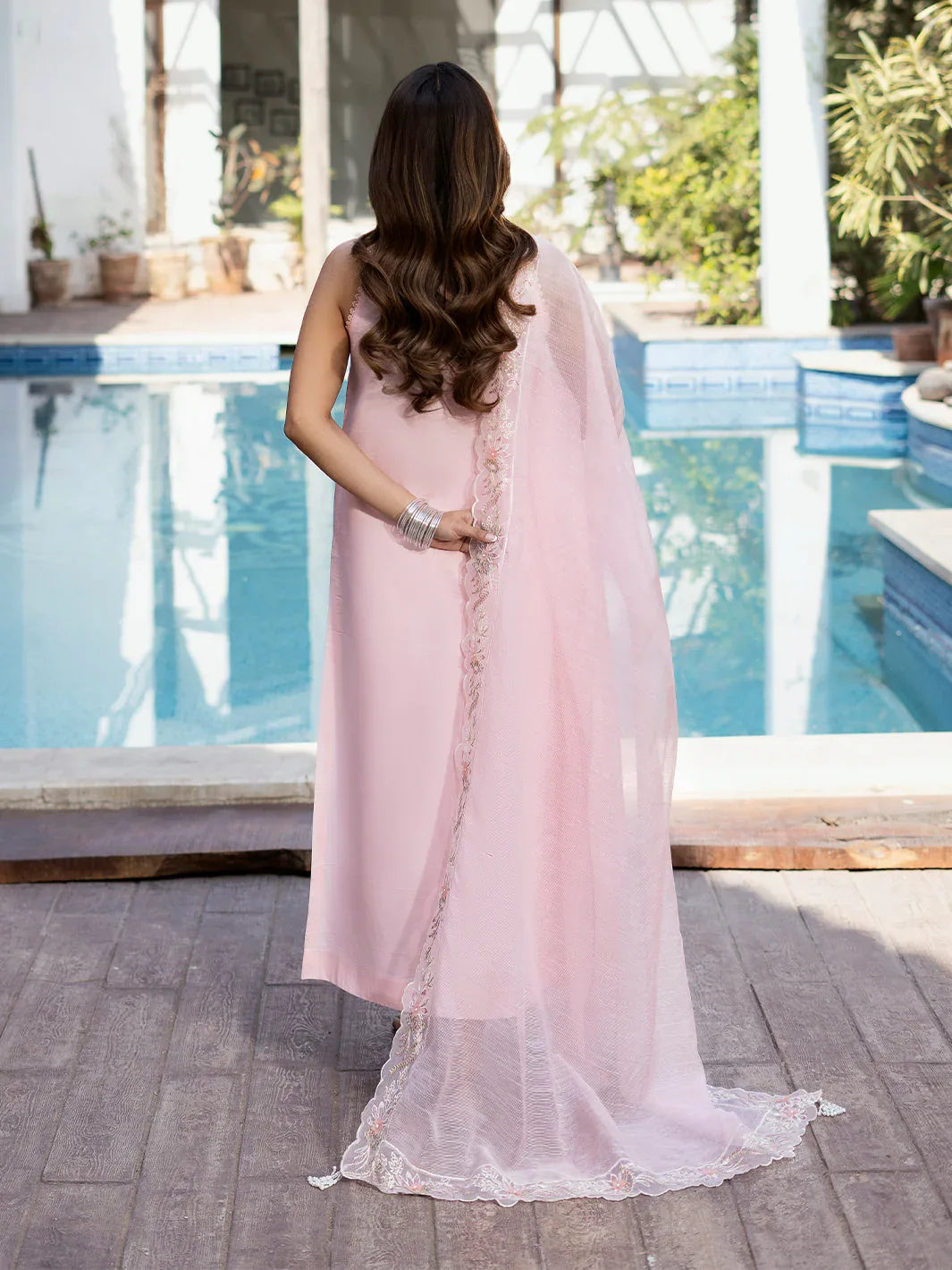 Izel | Mahveen Festive Lawn 25 | SAFA - Aqsa Fabrics