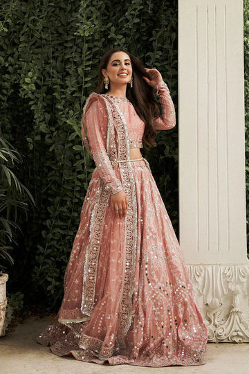Saira Rizwan | Mehr o mah Wedding Formals | Elara - Aqsa Fabrics