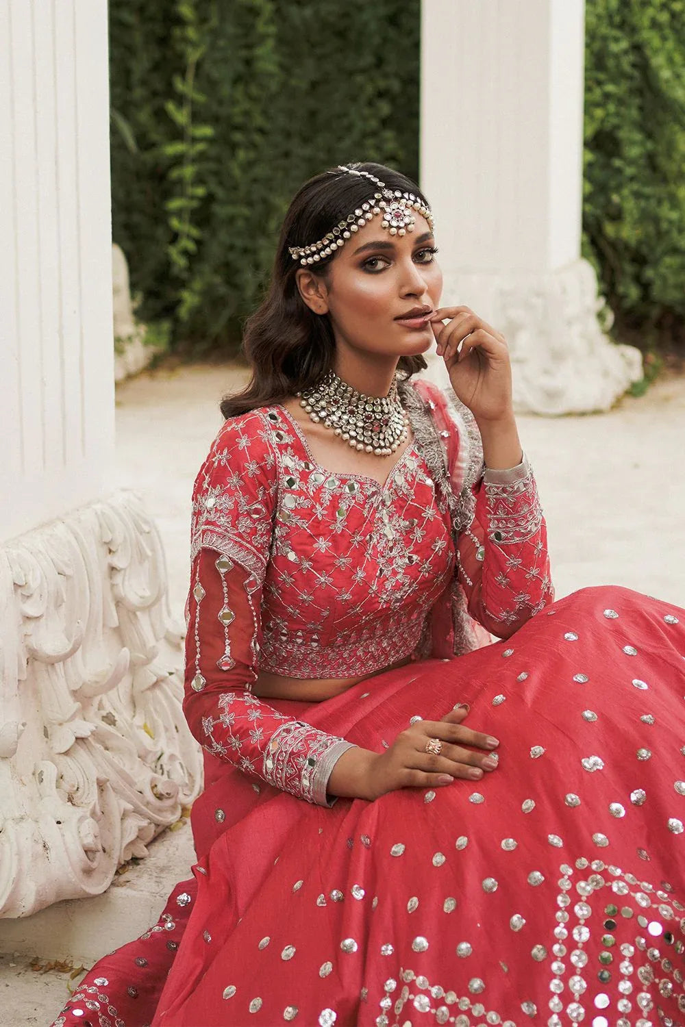 Saira Rizwan | Mehr o mah Wedding Formals | Raya - Aqsa Fabrics