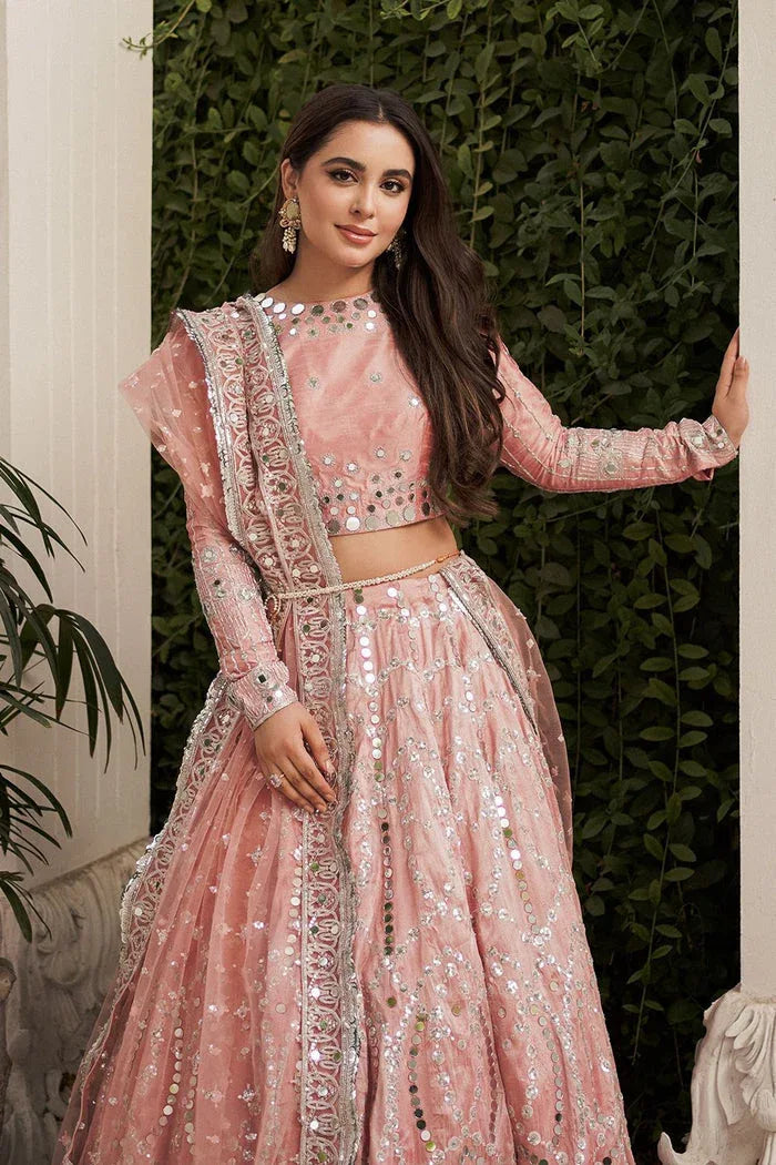 Saira Rizwan | Mehr o mah Wedding Formals | Elara - Aqsa Fabrics