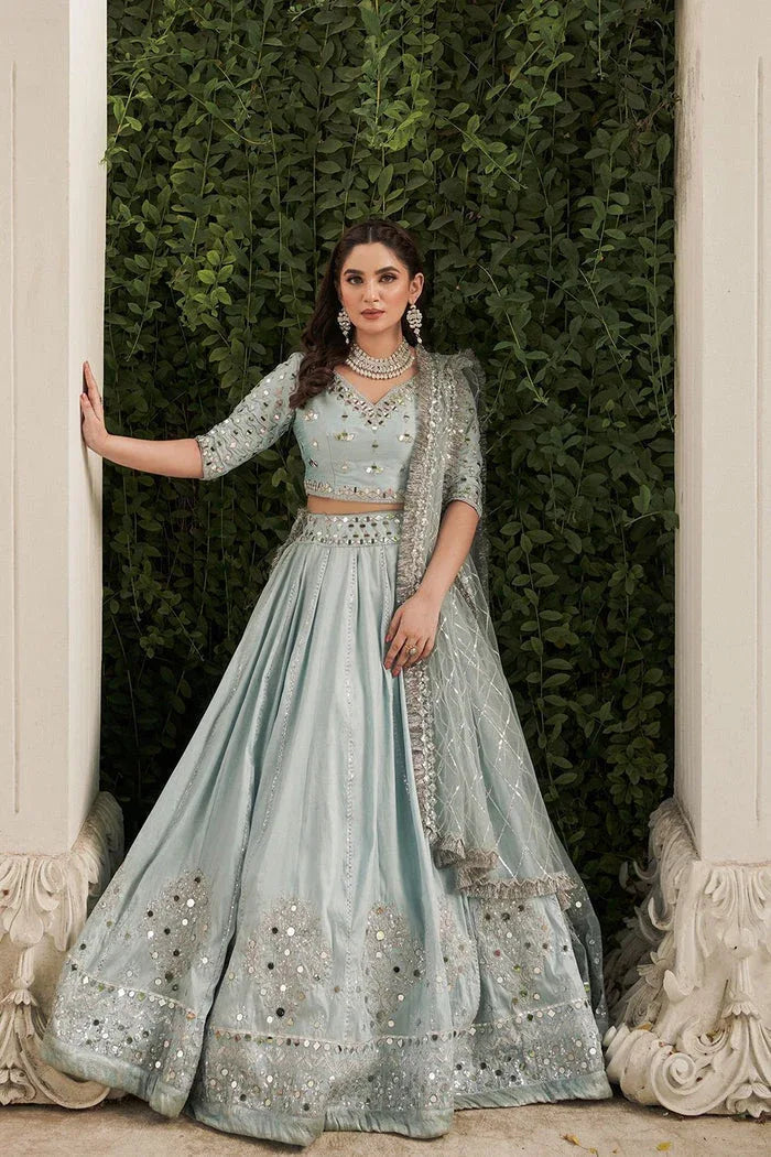 Saira Rizwan | Mehr o mah Wedding Formals | Raham - Aqsa Fabrics