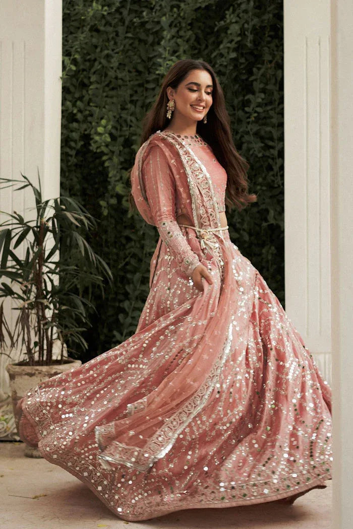 Saira Rizwan | Mehr o mah Wedding Formals | Elara - Aqsa Fabrics