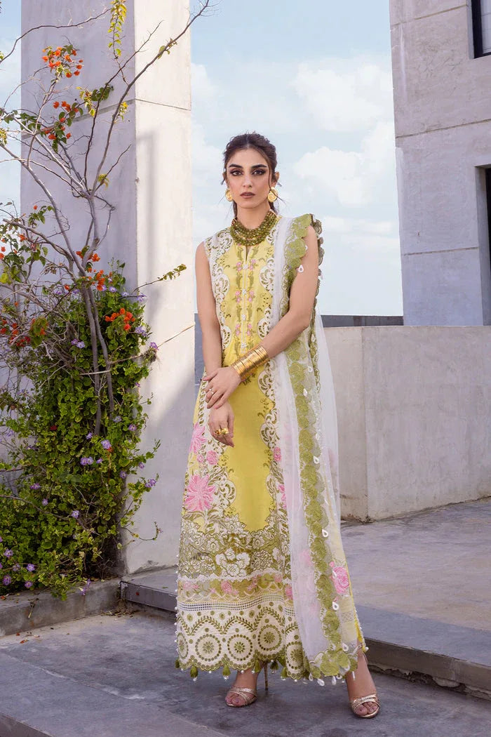 Saira Rizwan | Luxury Lawn 24 | TIFFANY - SRLL24-03 - Aqsa Fabrics