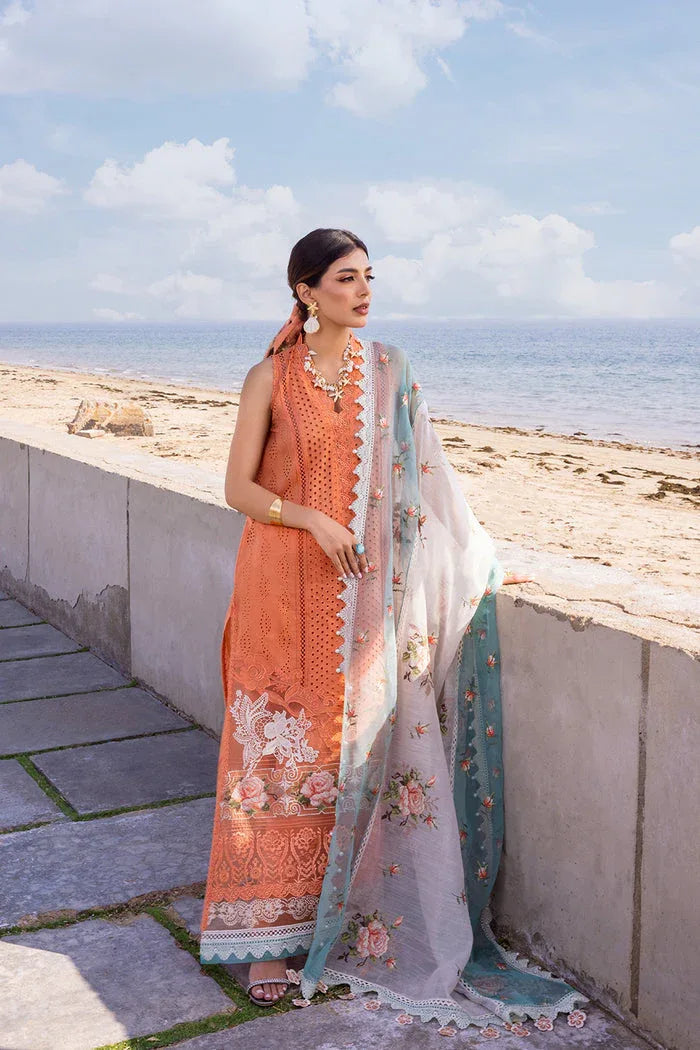 Saira Rizwan | Luxury Lawn 24 | MABE - SRLL24-04 - Aqsa Fabrics