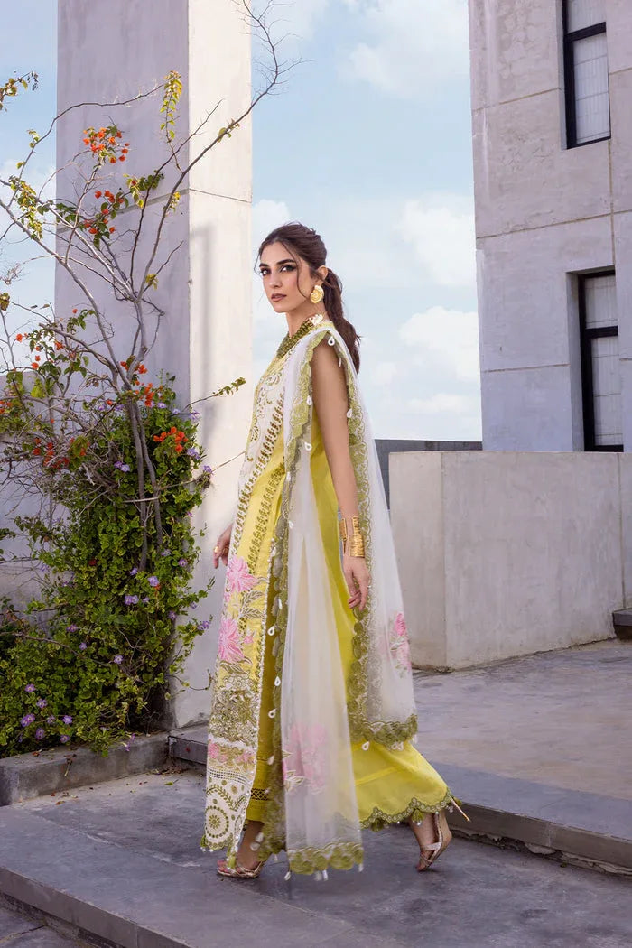 Saira Rizwan | Luxury Lawn 24 | TIFFANY - SRLL24-03 - Aqsa Fabrics