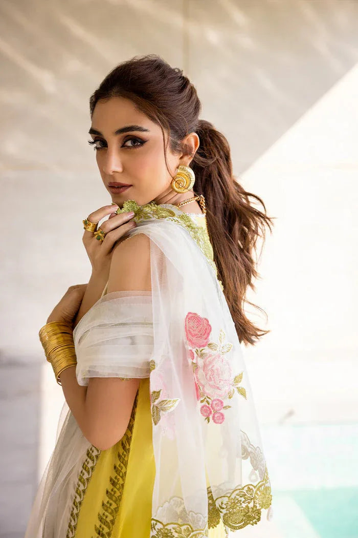 Saira Rizwan | Luxury Lawn 24 | TIFFANY - SRLL24-03 - Aqsa Fabrics