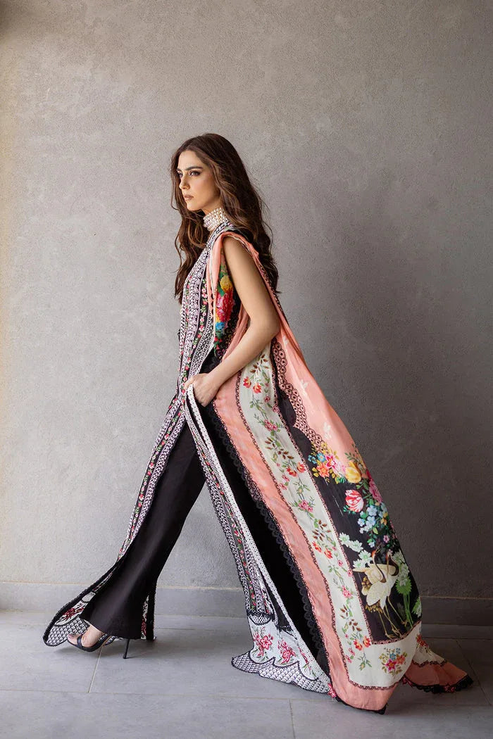 Saira Rizwan | Luxury Lawn 24 | EMBER - SRLL24-06 - Aqsa Fabrics