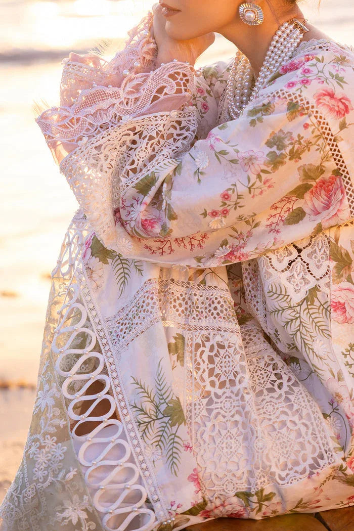 Saira Rizwan | Luxury Lawn 24 | AKOYA - SRLL24-05 - Aqsa Fabrics