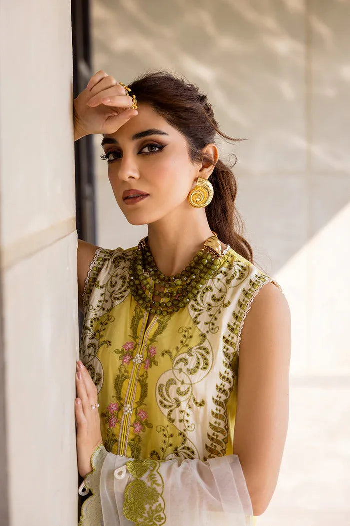 Saira Rizwan | Luxury Lawn 24 | TIFFANY - SRLL24-03 - Aqsa Fabrics