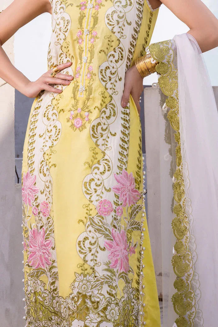 Saira Rizwan | Luxury Lawn 24 | TIFFANY - SRLL24-03 - Aqsa Fabrics