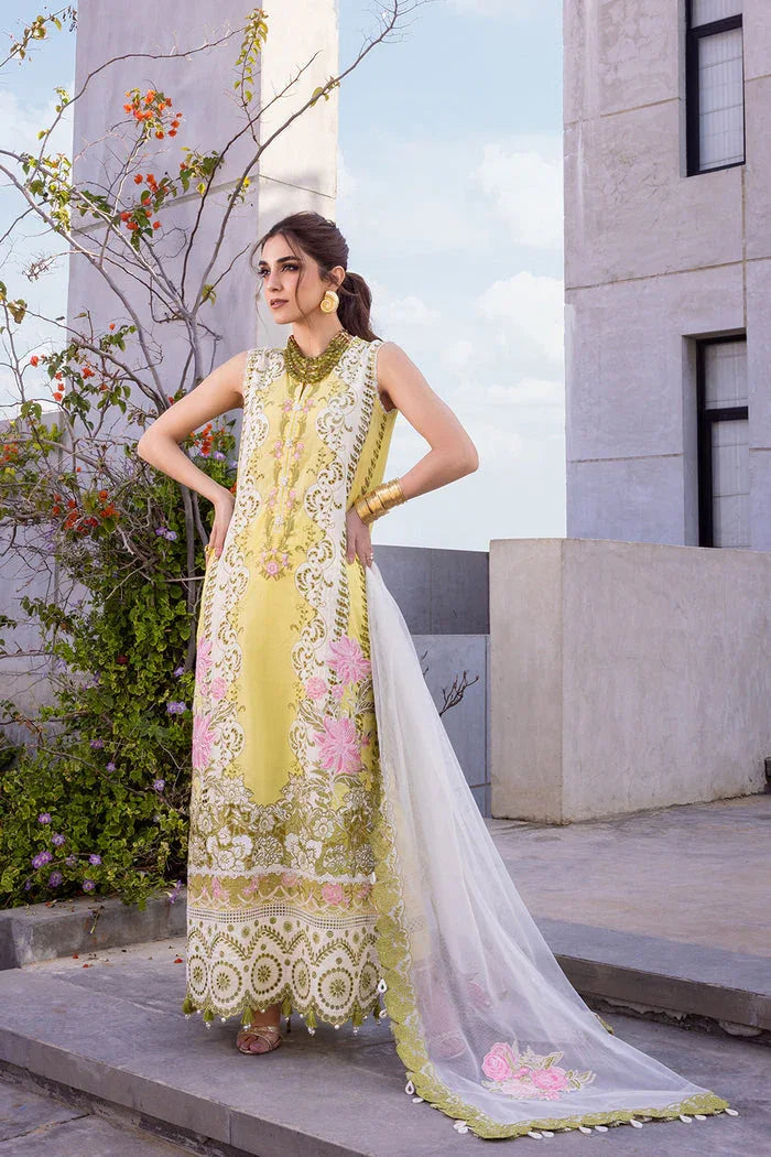 Saira Rizwan | Luxury Lawn 24 | TIFFANY - SRLL24-03 - Aqsa Fabrics
