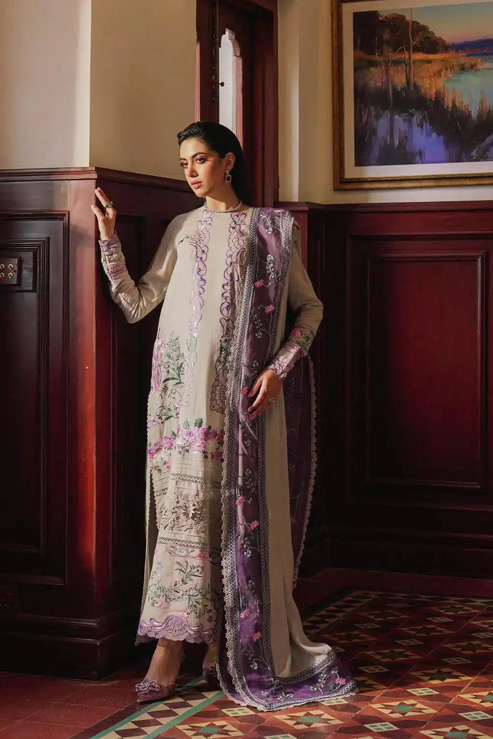 Saira Rizwan | Winter 23 | ZHALAY SR-07 - Aqsa Fabrics