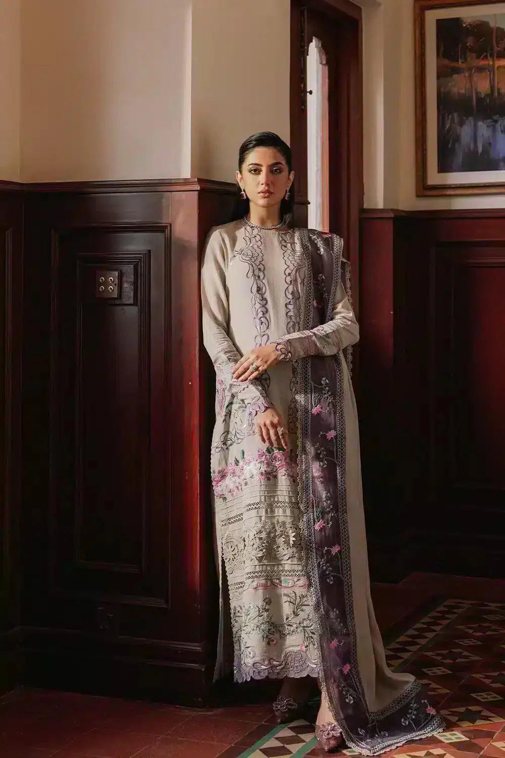 Saira Rizwan | Winter 23 | ZHALAY SR-07 - Aqsa Fabrics