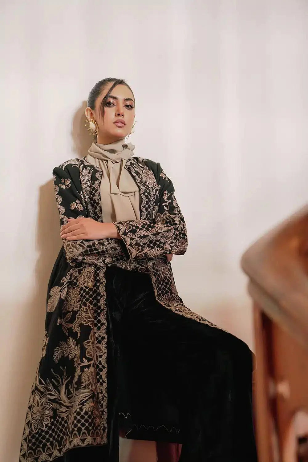 Saira Rizwan | Winter 23 | SALINA SR-05 - Aqsa Fabrics