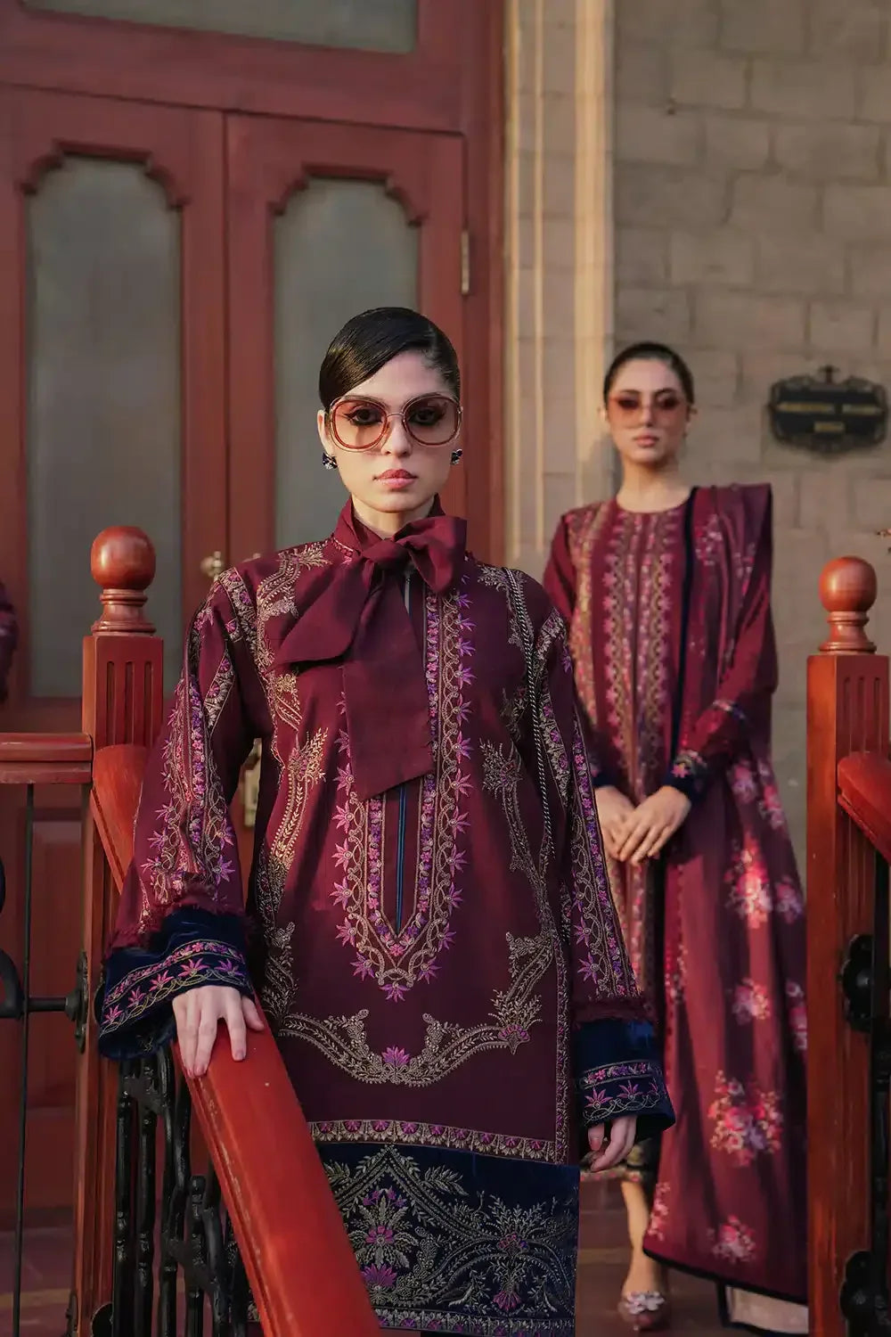 Saira Rizwan | Winter 23 | ZAYNEM SR-02 - Aqsa Fabrics