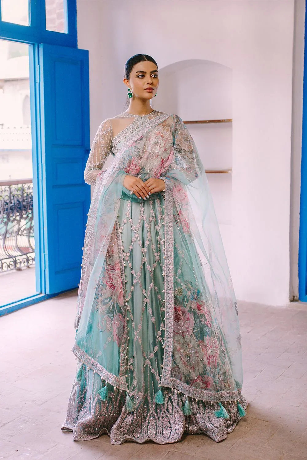 Saira Rizwan | Serafina Festive Formals | ZAYAB - SR-06 - Aqsa Fabrics