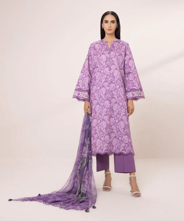 Sapphire | Eid Collection | D100 - Aqsa Fabrics