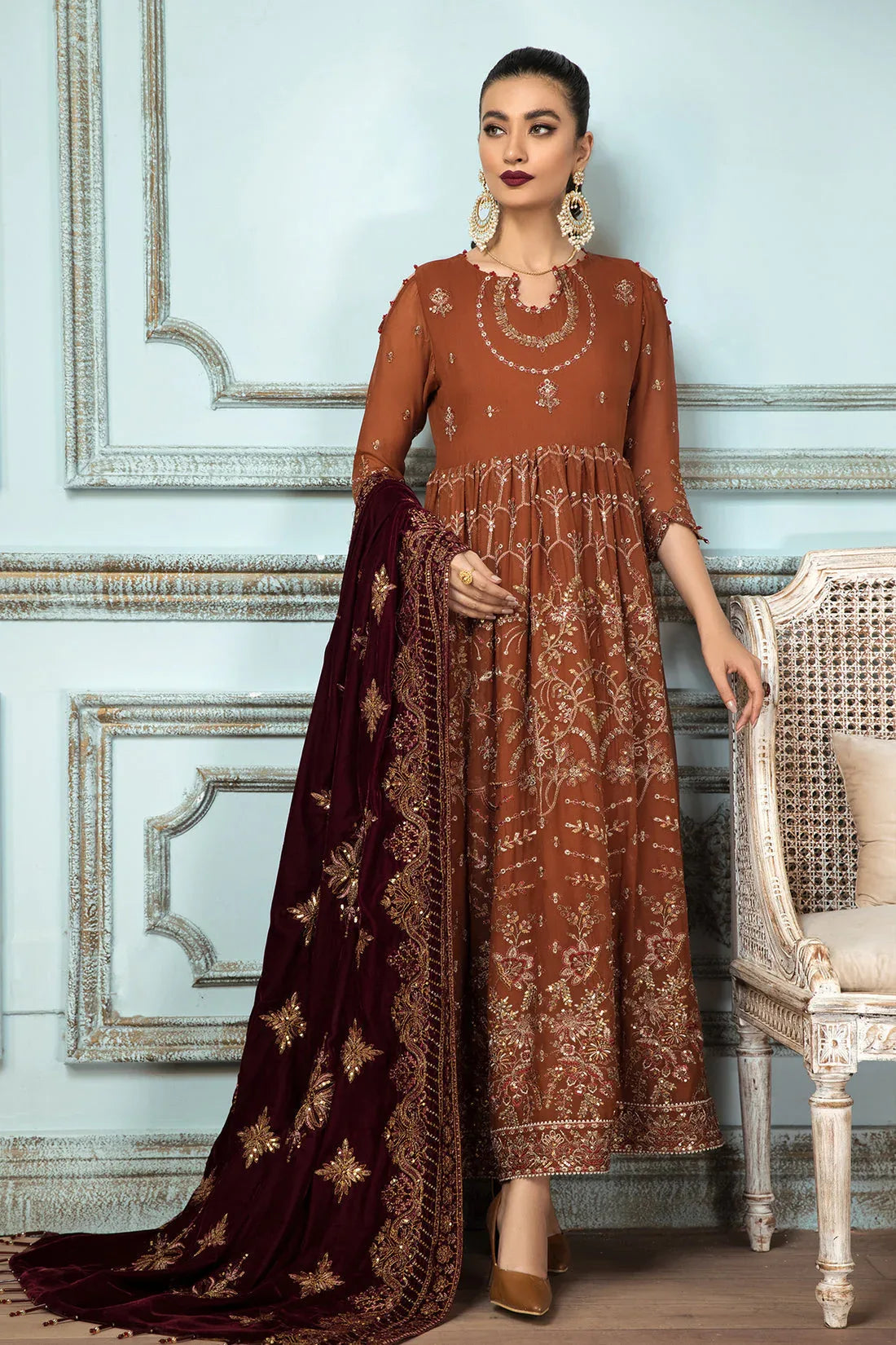 Alizeh | Formals Collection | Sarang - Aqsa Fabrics