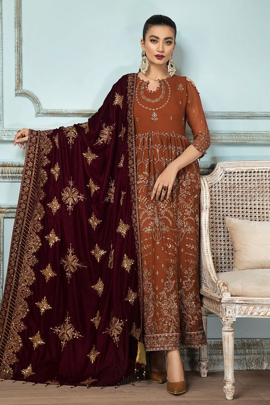 Alizeh | Formals Collection | Sarang - Aqsa Fabrics