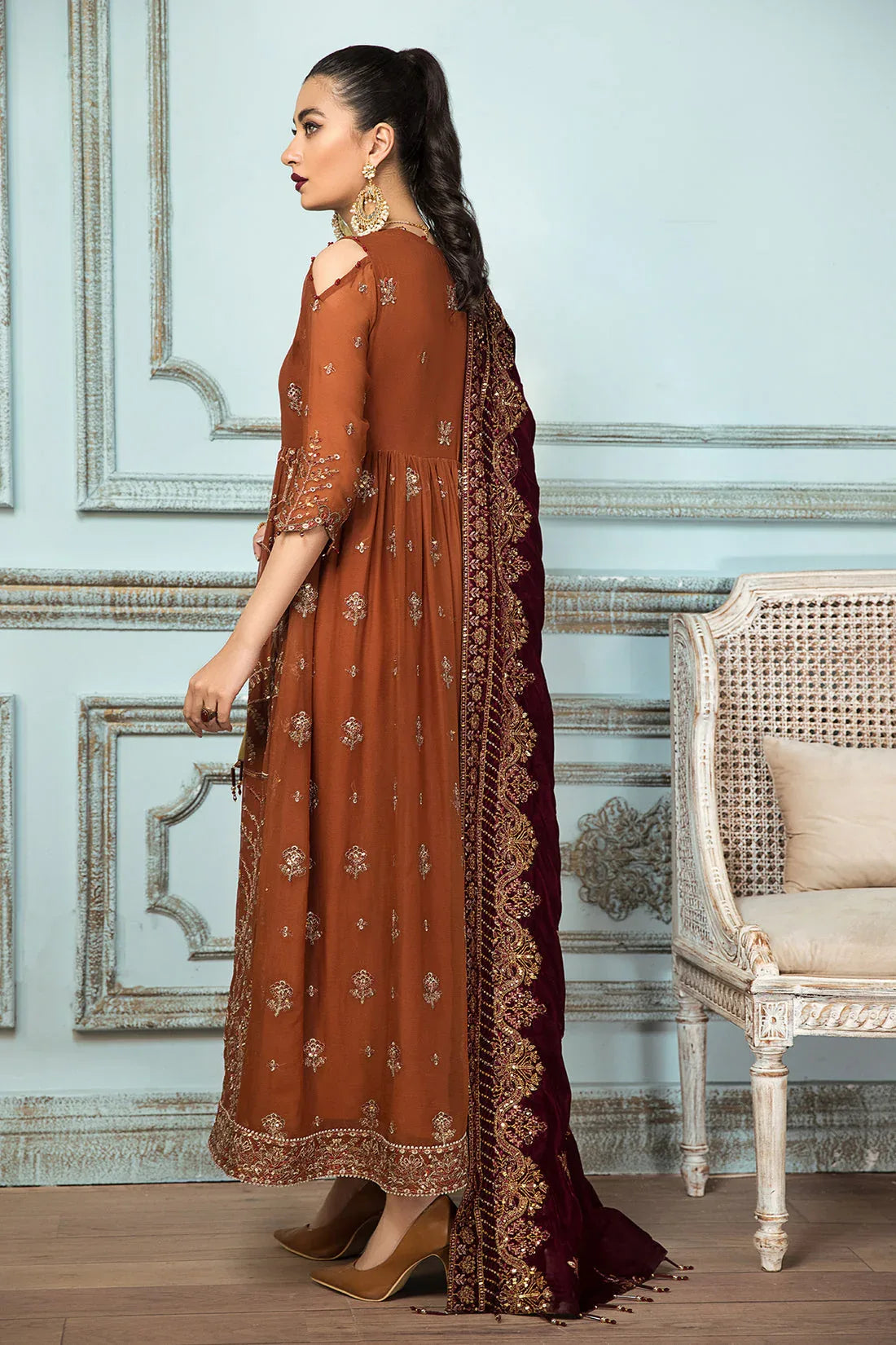 Alizeh | Formals Collection | Sarang - Aqsa Fabrics