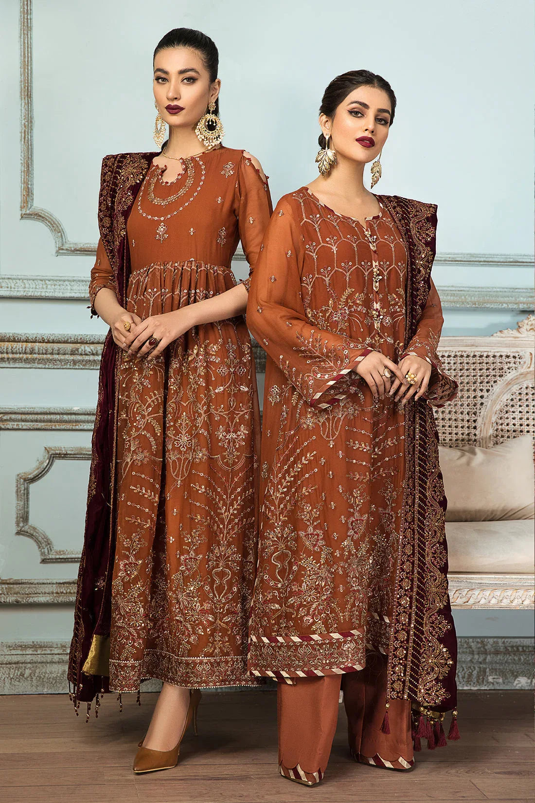 Alizeh | Formals Collection | Sarang - Aqsa Fabrics