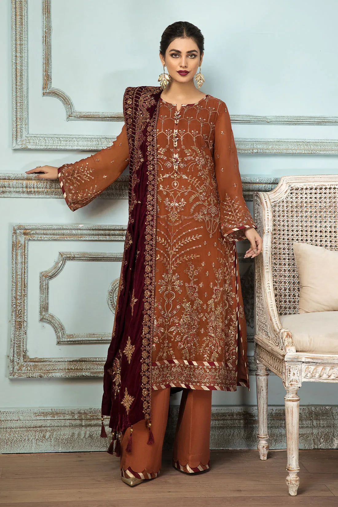 Alizeh | Formals Collection | Sarang - Aqsa Fabrics