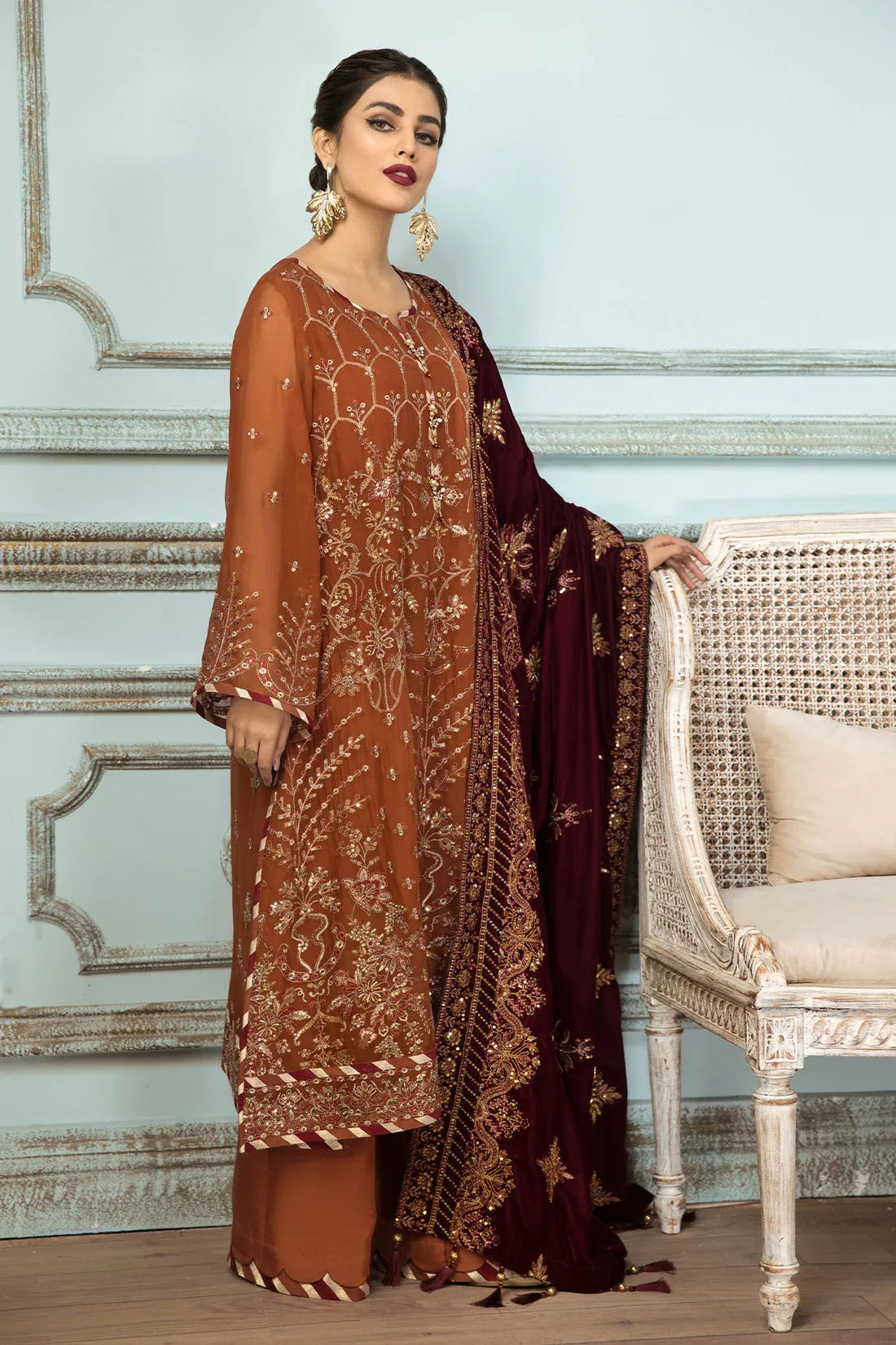 Alizeh | Formals Collection | Sarang - Aqsa Fabrics