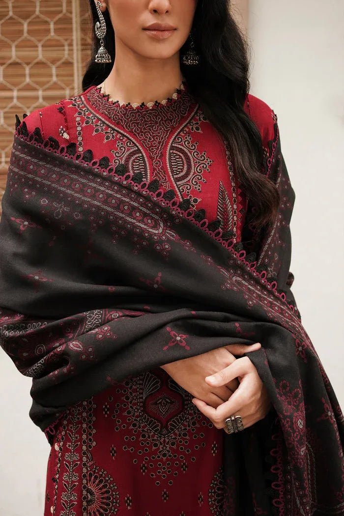 Jazmin | Winter Edition 24 | SLUB KHADDAR UW-0075 - Aqsa Fabrics