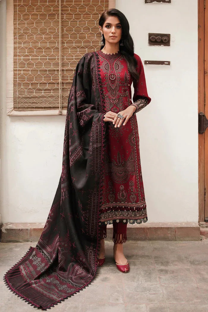 Jazmin | Winter Edition 24 | SLUB KHADDAR UW-0075 - Aqsa Fabrics