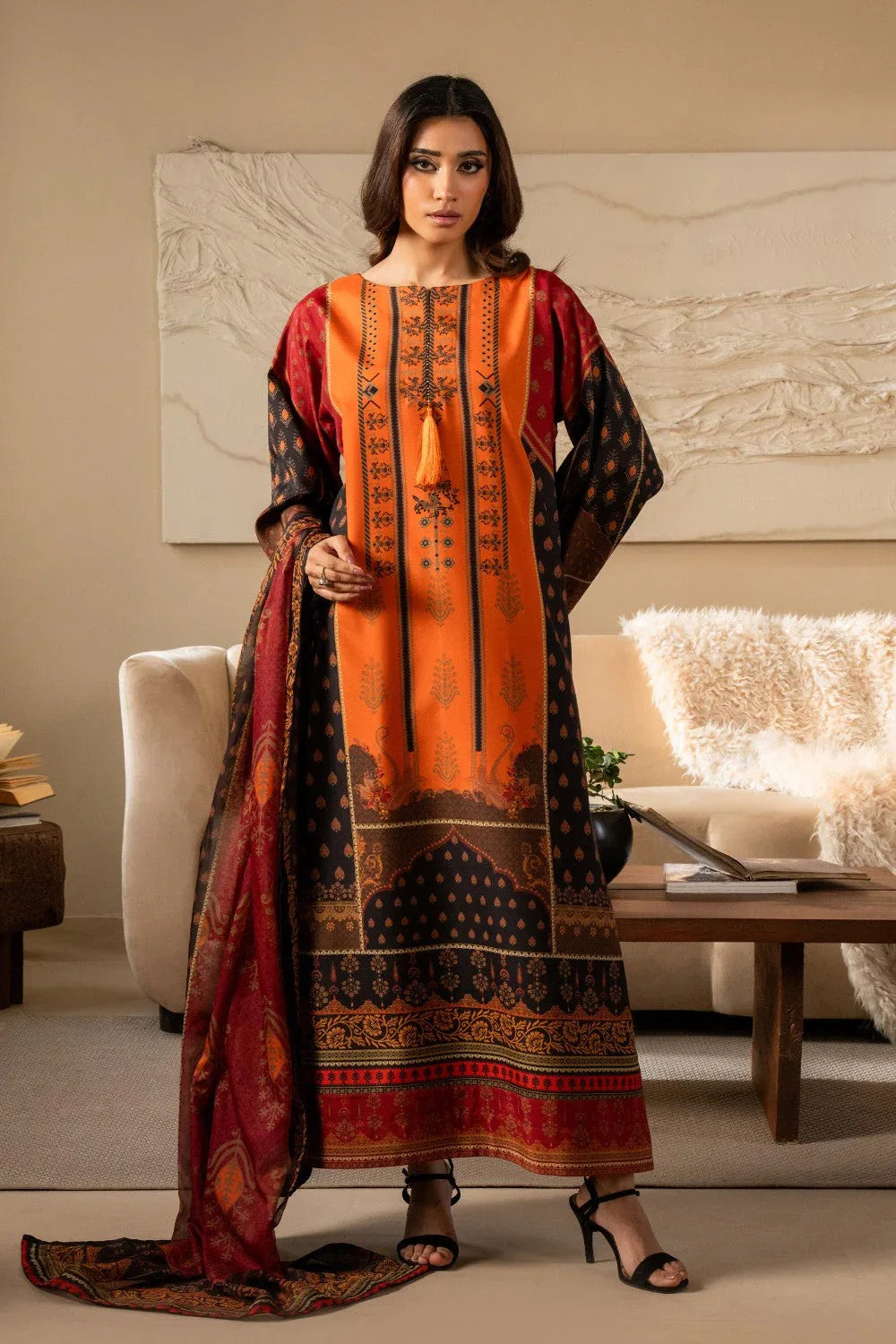 Maryum N Maria | Nazm Collection | SELENA - MS50463 - Aqsa Fabrics