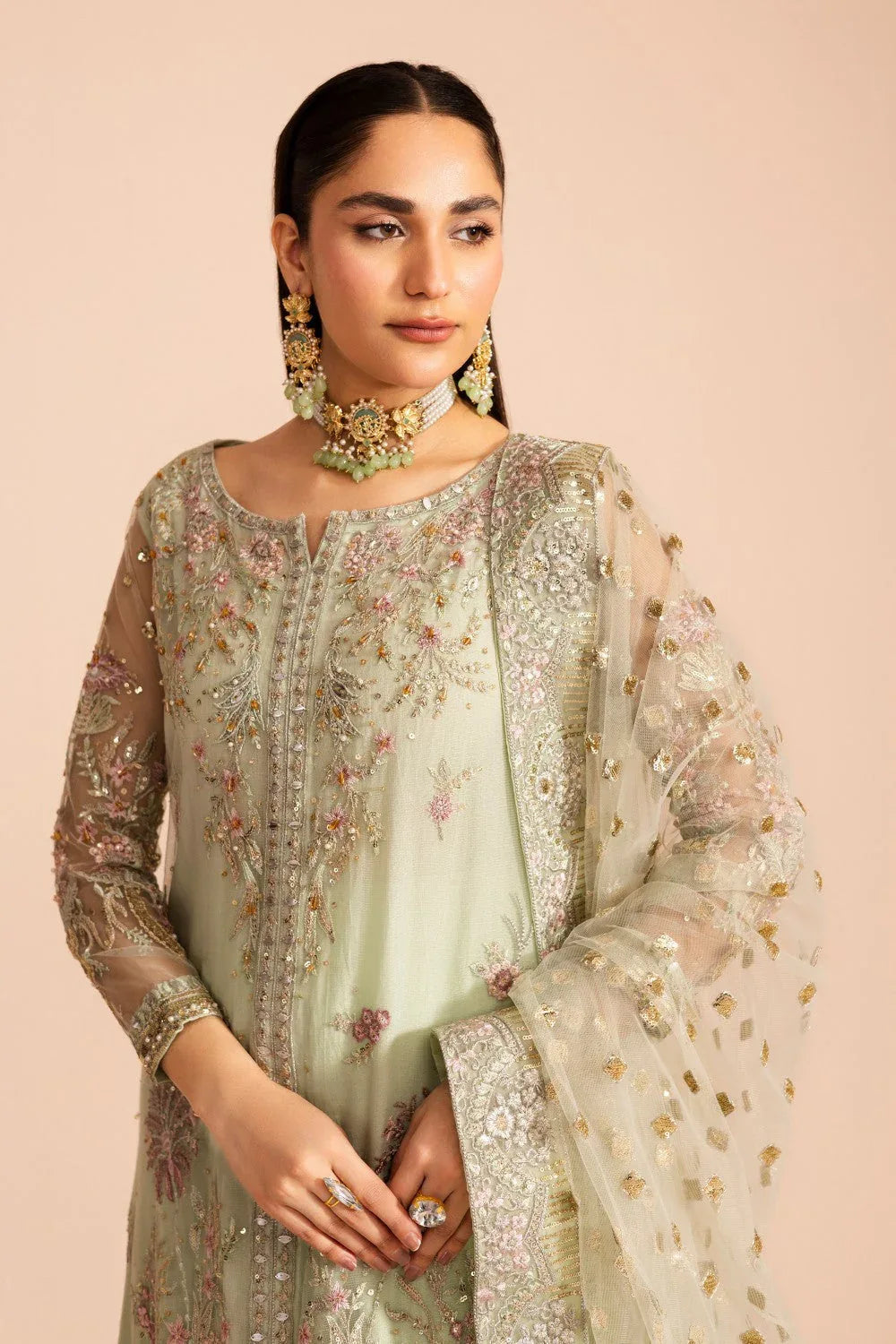Maryum N Maria | Zircon Formals | SEPIDEH - MS40084 - Aqsa Fabrics