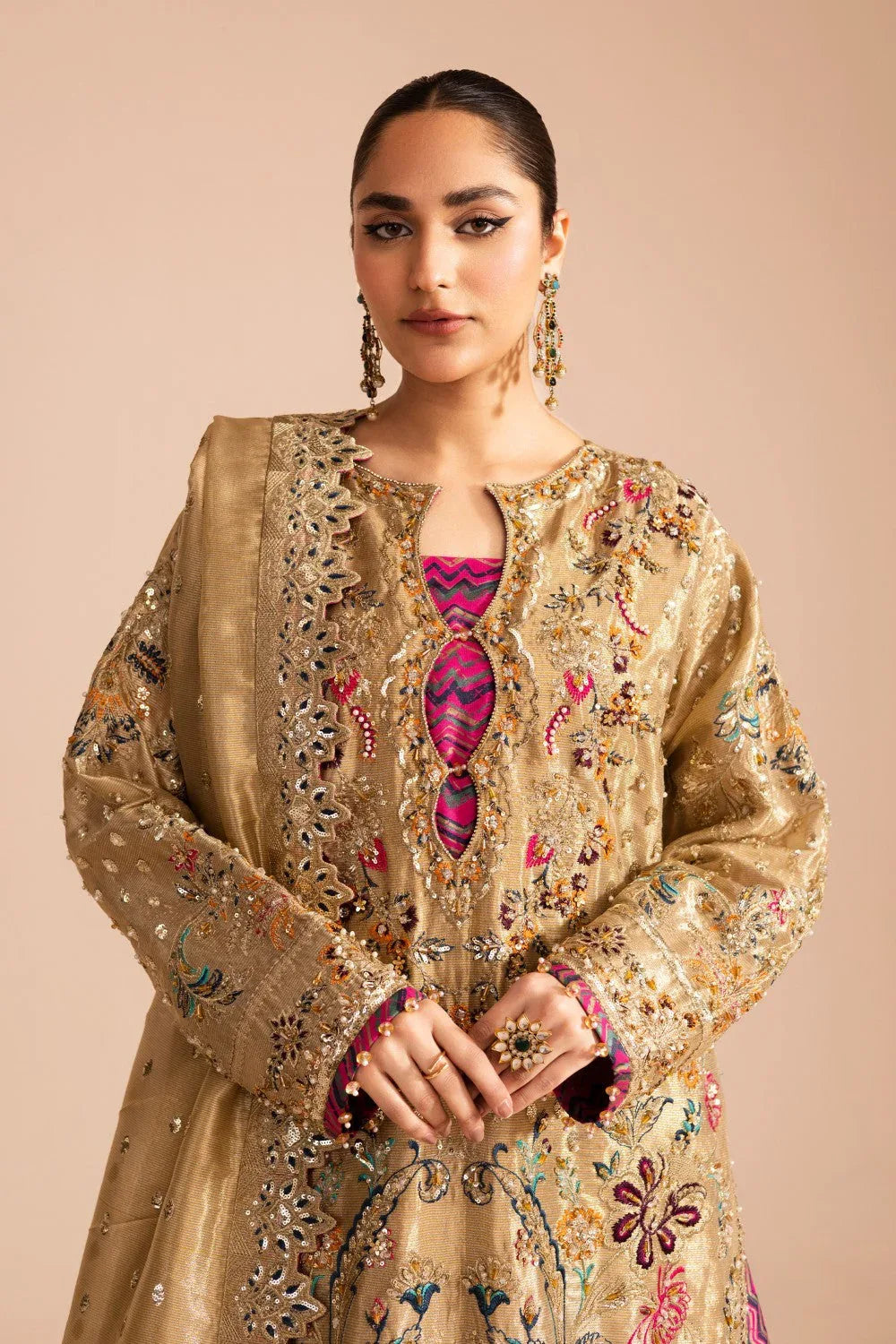 Maryum N Maria | Zircon Formals | SETAREH - MS40073 - Aqsa Fabrics