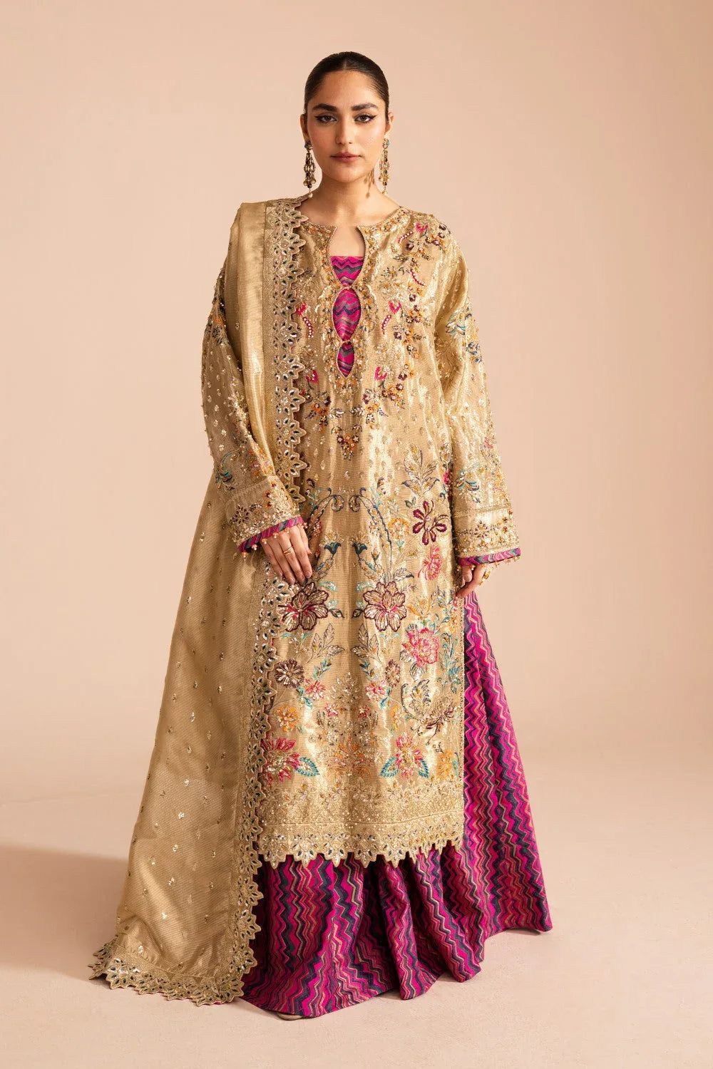 Maryum N Maria | Zircon Formals | SETAREH - MS40073 - Aqsa Fabrics
