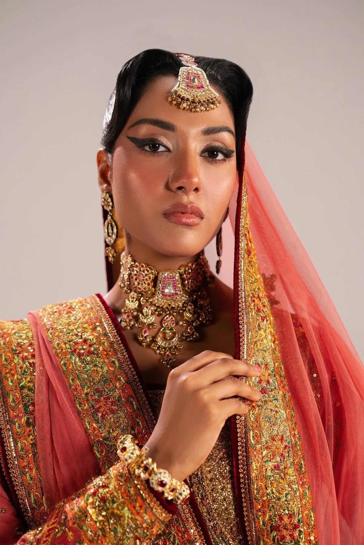 Fahad Hussayn | Mutanjan Bridals | SHABISTAAN - Aqsa Fabrics