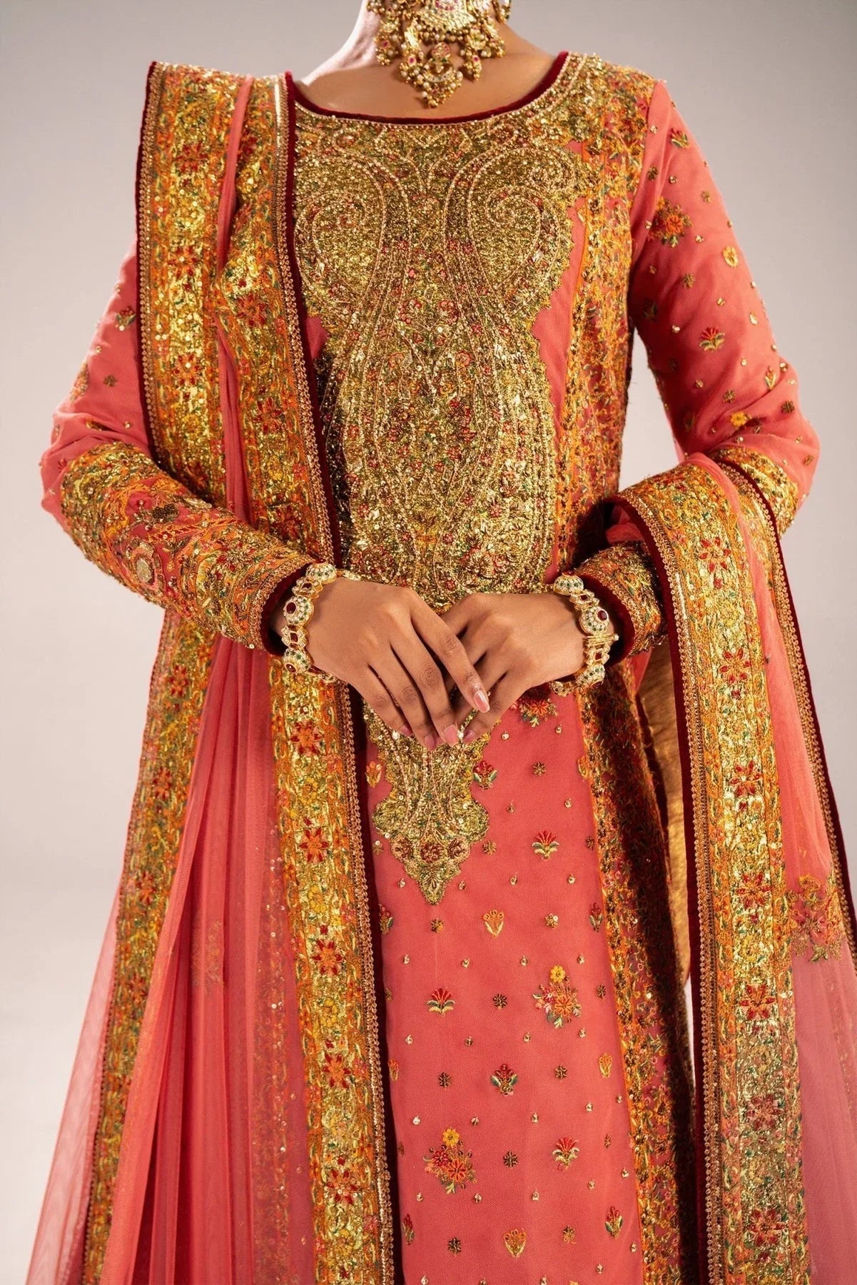 Fahad Hussayn | Mutanjan Bridals | SHABISTAAN - Aqsa Fabrics