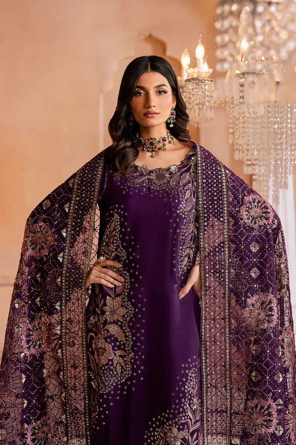 Ramsha | Shehnai Formals | SS-104 - Aqsa Fabrics