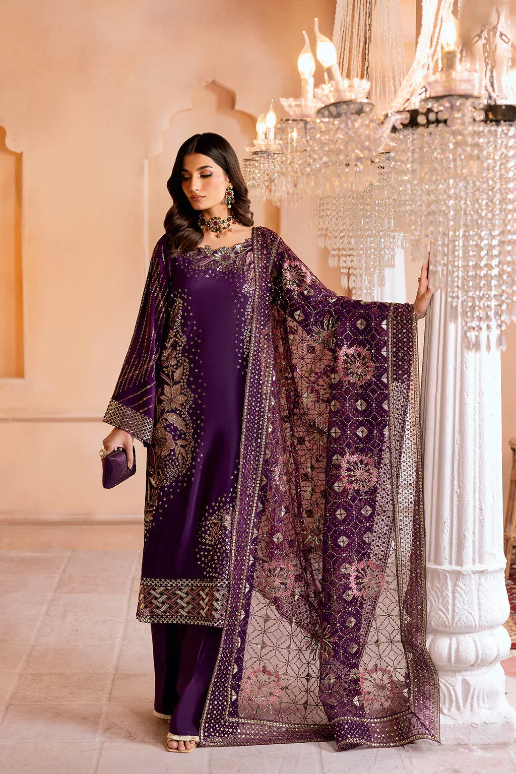 Ramsha | Shehnai Formals | SS-104 - Aqsa Fabrics