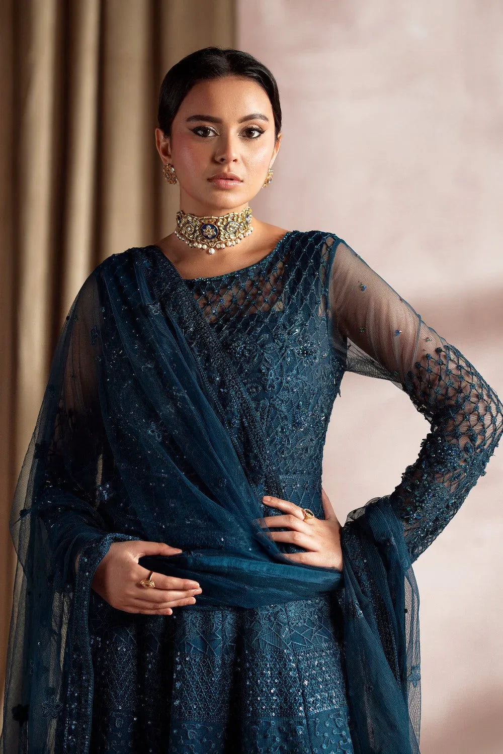 Maryum N Maria | Luna Formals | SILA - Aqsa Fabrics