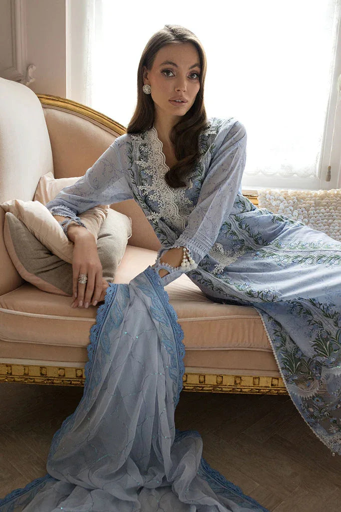 Sobia Nazir | Luxury Lawn 24 | DESIGN 13A - Aqsa Fabrics