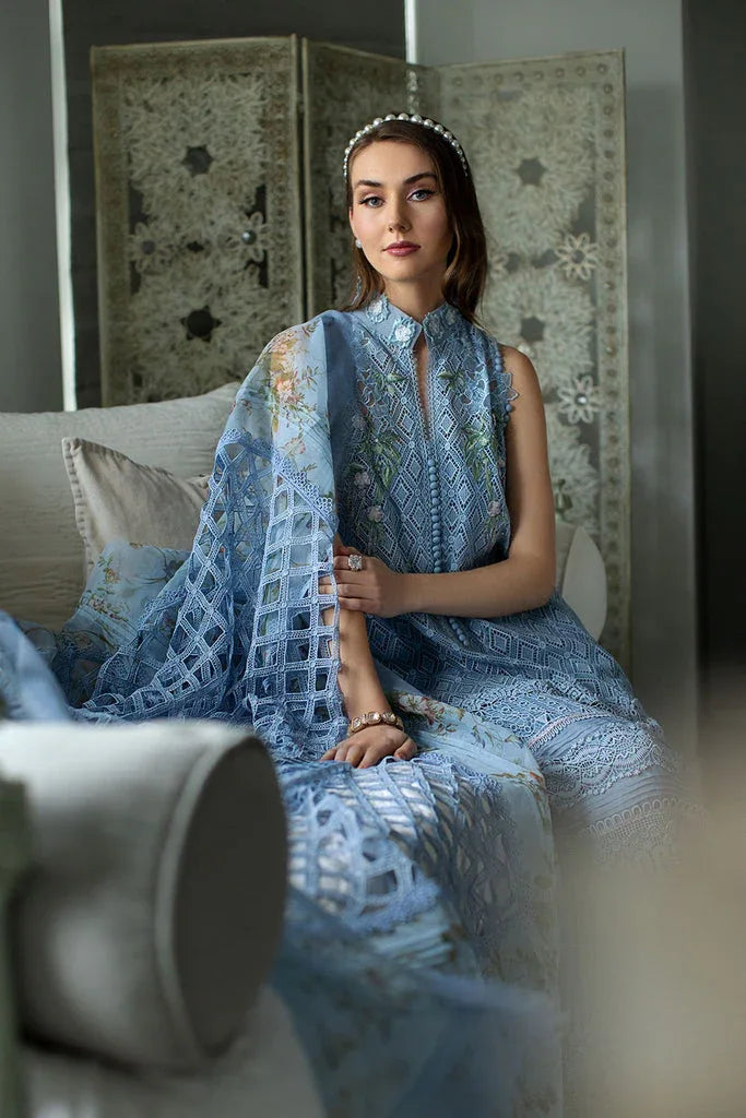Sobia Nazir | Luxury Lawn 24 | DESIGN 6A - Aqsa Fabrics