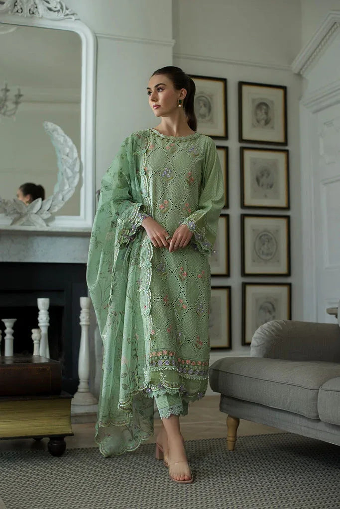 Sobia Nazir | Luxury Lawn 24 | DESIGN 2A - Aqsa Fabrics