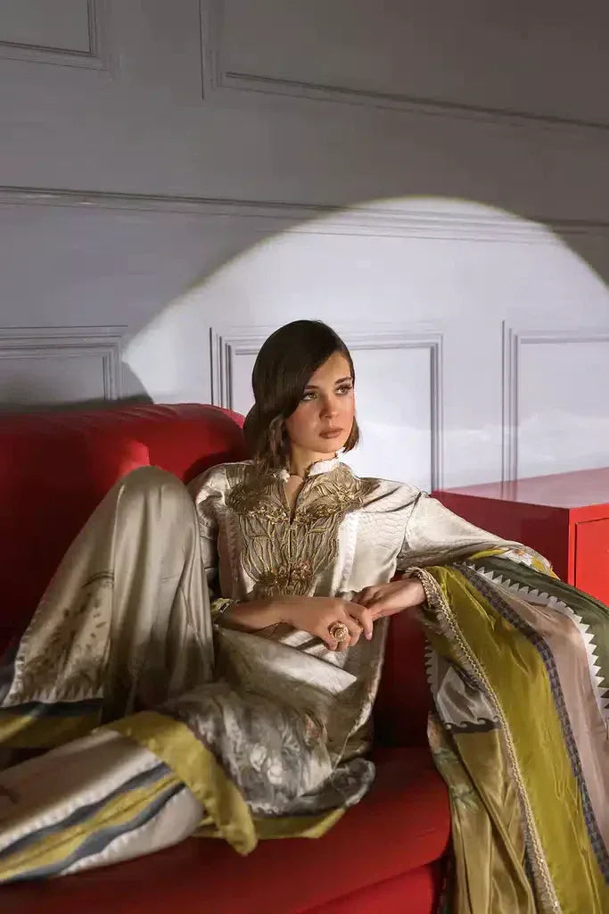 Sobia Nazir | Silk Collection 23 | 01 - Aqsa Fabrics