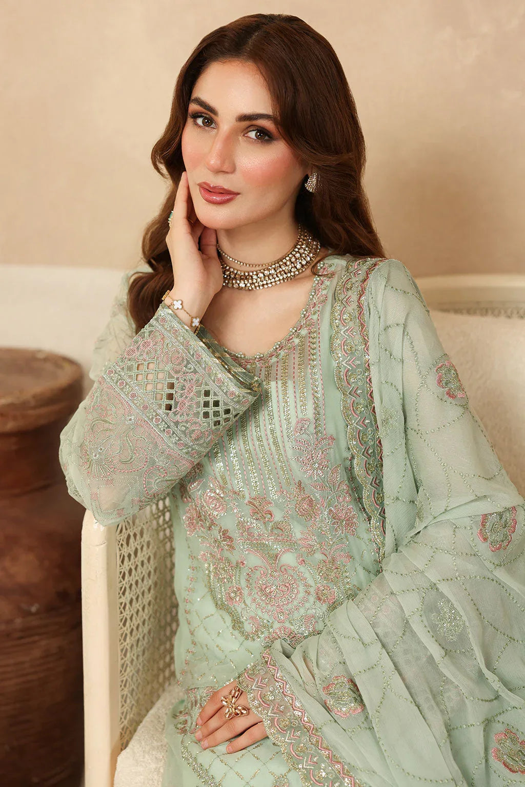 Ramsha | Sonehri Formals | BB-205 - Aqsa Fabrics