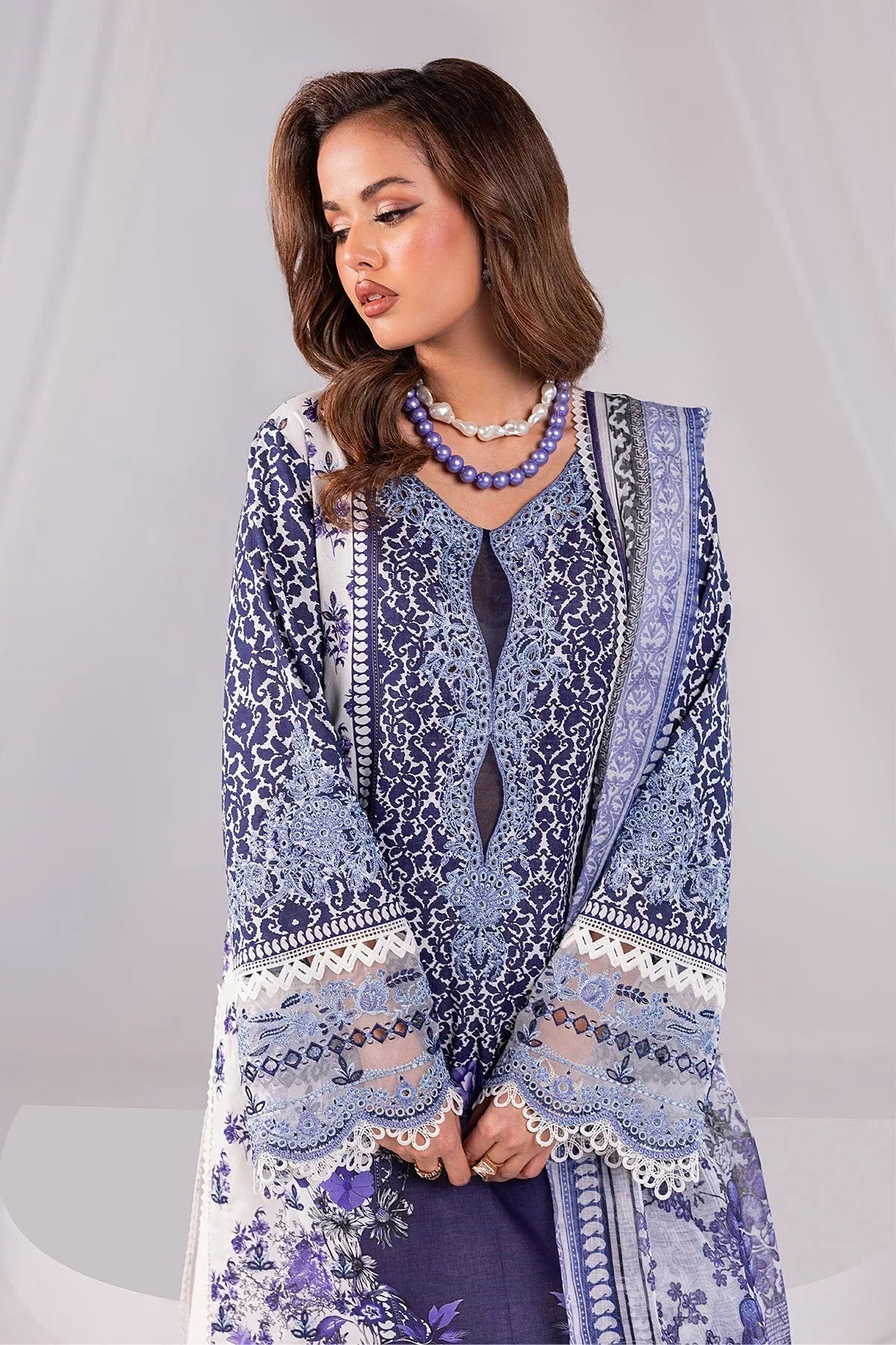 Imrozia Premium | Noor 25 | SP-57 ABEER - Aqsa Fabrics