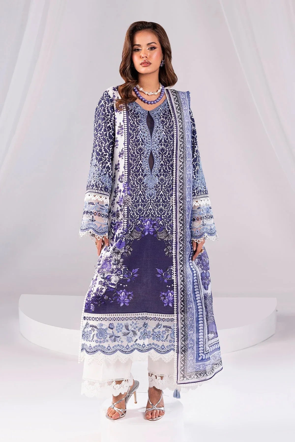Imrozia Premium | Noor 25 | SP-57 ABEER - Aqsa Fabrics