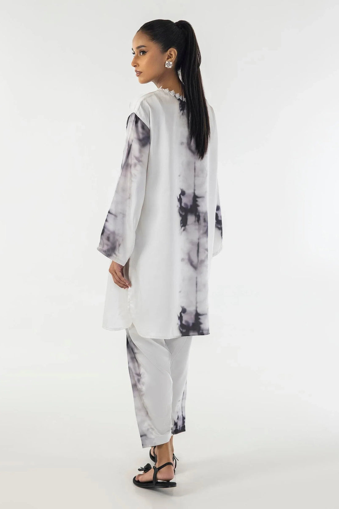 Sana Safinaz | Silk Tunics | SS24STP121P2T - Aqsa Fabrics